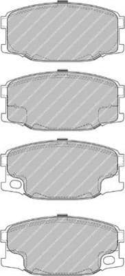 FVR1906 Ferodo Тормозные колодки для Mitsubishi Canter