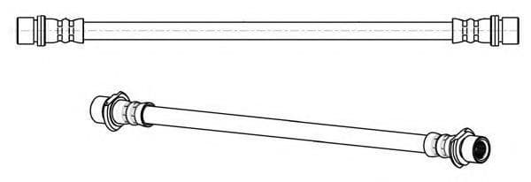 FHY2701 Ferodo Тормозной шланг