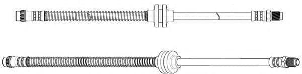 FHY2778 Ferodo Тормозной шланг