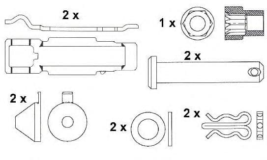 FCV4417PTS Ferodo Гальмівні колодки