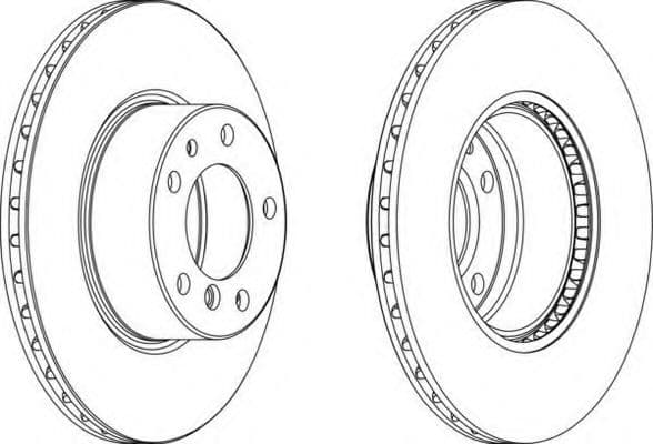 DDF211 Ferodo Гальмівний диск