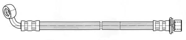 FHY3154 Ferodo Гальмівний шланг