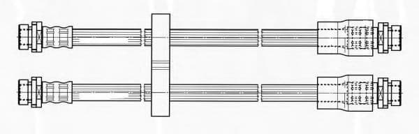 FHY2270 Ferodo Гальмівний шланг