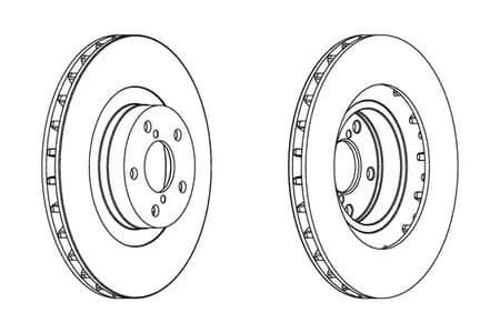 DDF1175C Ferodo Тормозной диск