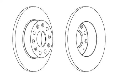 ddf1276c Ferodo Гальмівний диск