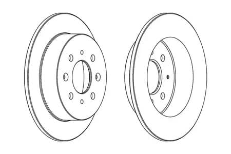 ddf1358c Ferodo Тормозной диск