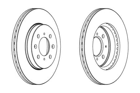 ddf1510c Ferodo Гальмівний диск