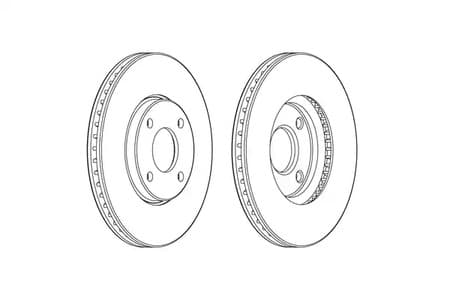 ddf2478c Ferodo Гальмівний диск