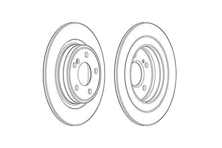 ddf2486c Ferodo Гальмівний диск