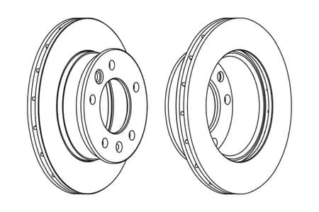 fcr228c Ferodo Гальмівний диск