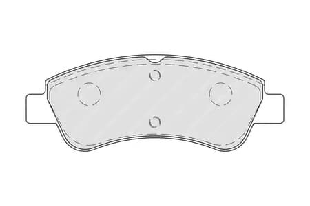 fdb5025 Ferodo Гальмівні колодки
