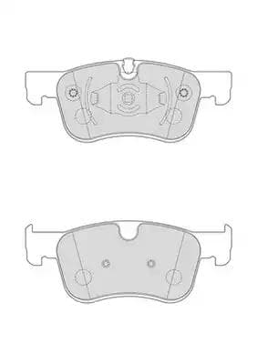 FDB4679 Ferodo Гальмівні колодки