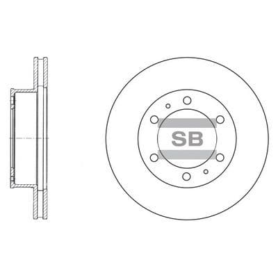 sd4011 Hi-Q Гальмівний диск