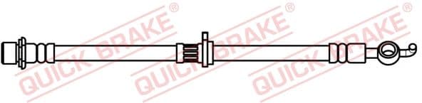 50754 OJD (Quick Brake) Тормозной шланг