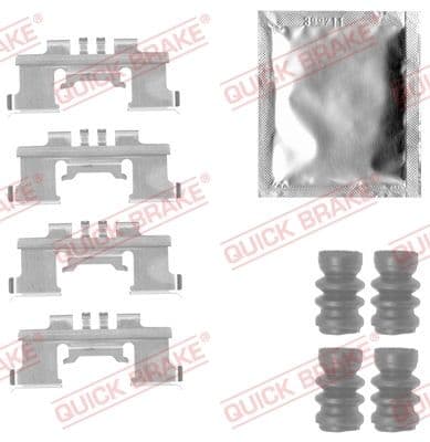 1091812 OJD (Quick Brake) Компоненти дискових гальмівних колодок