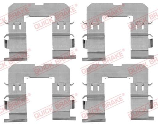 1091816 OJD (Quick Brake) Компоненти дискових гальмівних колодок