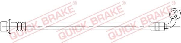 58003 OJD (Quick Brake) Гальмівний шланг для Toyota Land Cruiser Prado (120, 150)