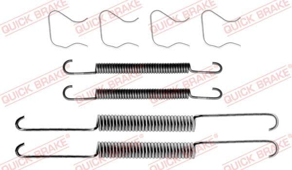 1050562 OJD (Quick Brake) Монтажний комплект барабанних гальмівних колодок для Opel Kadett