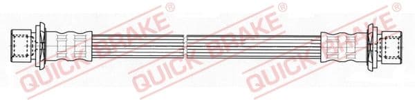 25025 OJD (Quick Brake) Тормозной шланг