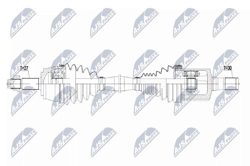 npwch042 NTY Полуось