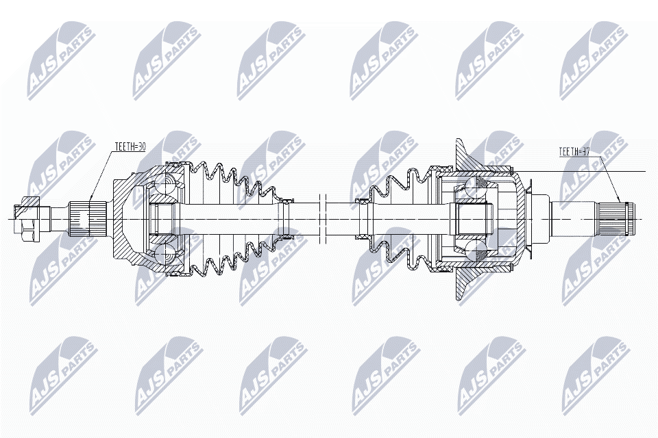 npwme162 NTY Піввісь