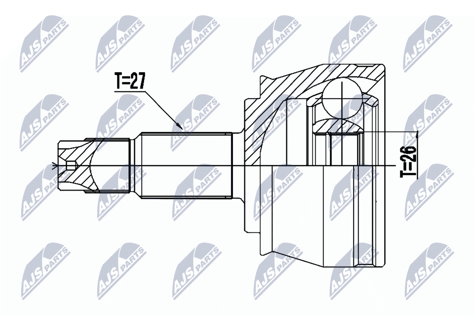 npzch030 NTY ШРУС