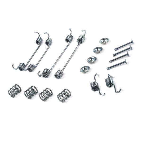 1502a0012 RIDEX Монтажный комплект барабанных тормозных колодок