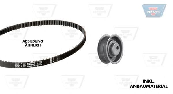 KT 1004 Optibelt Комплект ременя ГРМ