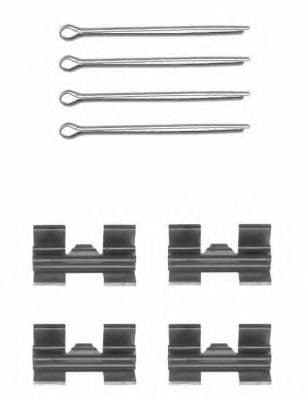 A 02 257 Brembo Комплектующие дисковых тормозных колодок