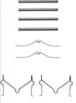 A 02 263 Brembo Компоненти дискових гальмівних колодок