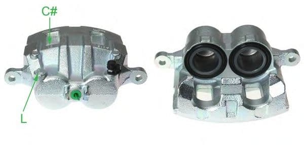 F 30 146 Brembo Тормозной суппорт для Hyundai H-1