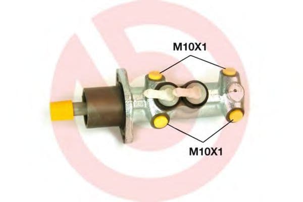 M 23 007 Brembo Головний гальмівний циліндр