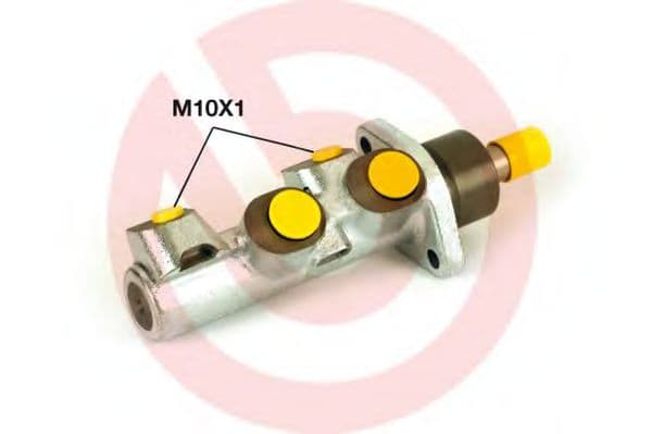 M 23 044 Brembo Головний гальмівний циліндр