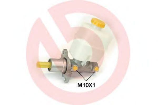 M 37 001 Brembo Головний гальмівний циліндр для Jeep Cherokee