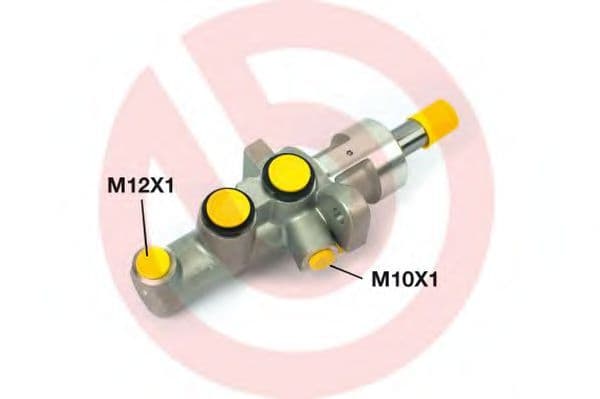 M 50 023 Brembo Головний гальмівний циліндр
