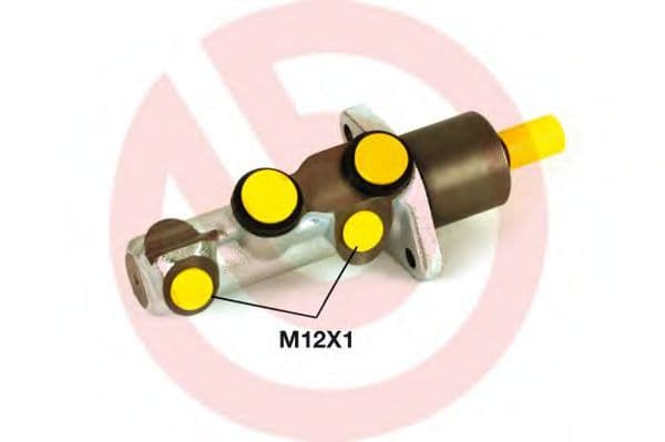 M 50 026 Brembo Главный тормозной цилиндр