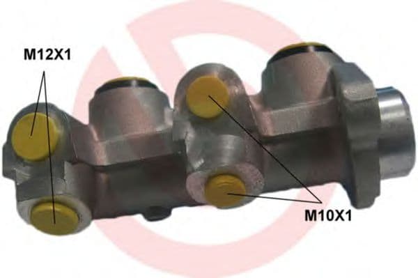 M 59 031 Brembo Головний гальмівний циліндр