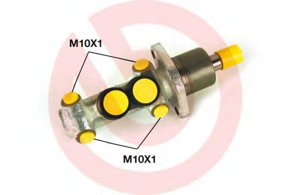 M 85 042 Brembo Головний гальмівний циліндр