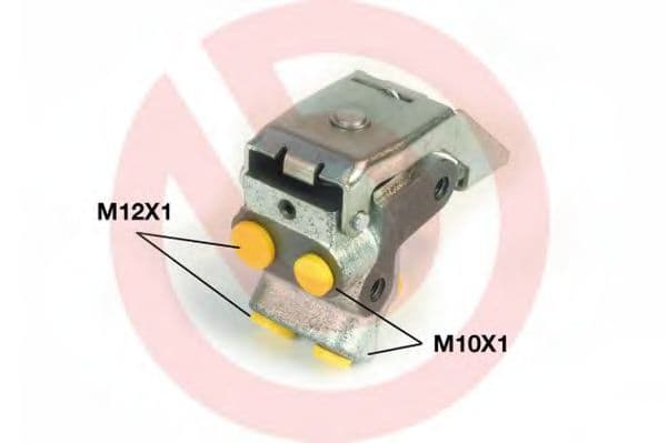 R 61 001 Brembo Распределитель тормозных усилий