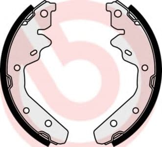 S 11 502 Brembo Гальмівні колодки