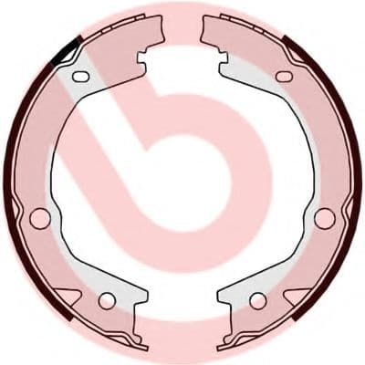 S 30 530 Brembo Колодки ручника
