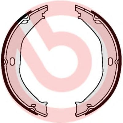 S 37 505 Brembo Колодки ручника для Jeep Grand Cherokee