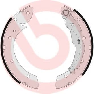 S 68 521 Brembo Гальмівні колодки