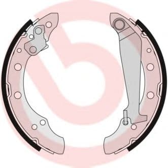 S 85 511 Brembo Гальмівні колодки