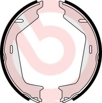 S 86 511 Brembo Колодки ручника