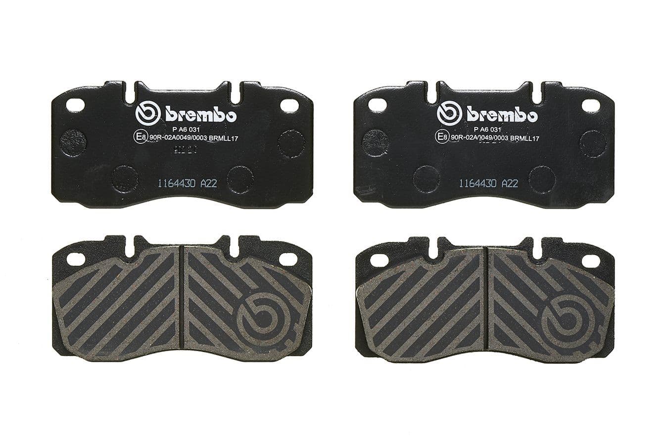 pa6031 Brembo Гальмівні колодки