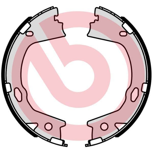 s30546 Brembo Колодки ручника