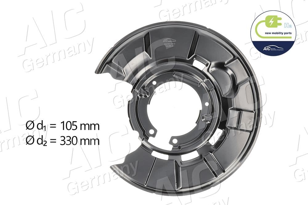 55751 AIC Germany Кожух гальмівного диску