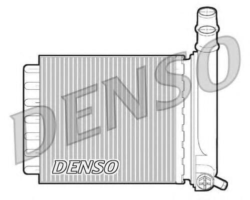 DRR07007 Denso Радіатор пічки