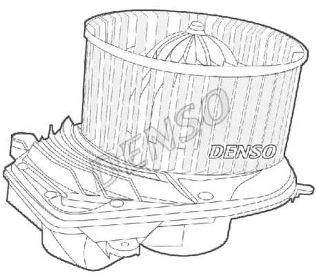DEA02003 Denso Вентилятор салона